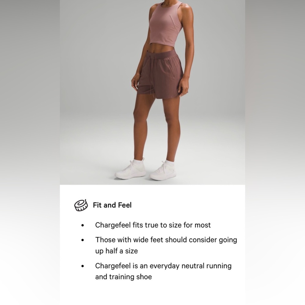 lululemon athletica Women's Chargefeel 2 Mid Workout Shoe - White - Picture 4 of 10